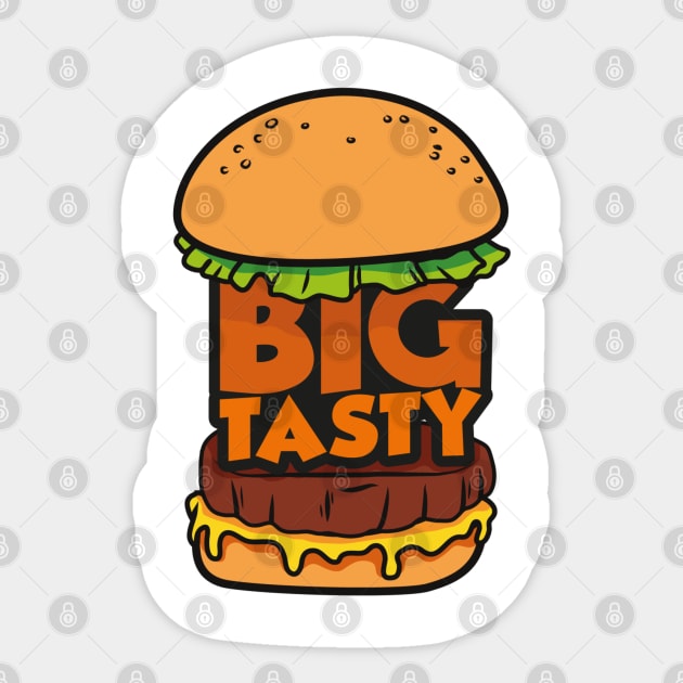 Big Tasty Sticker by innercoma@gmail.com